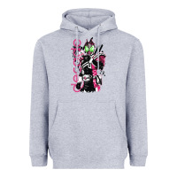 Heather Grey kamen rider decade Heavyweight Hoodie - linhVisuals