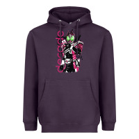 Plum kamen rider decade Heavyweight Hoodie - linhVisuals