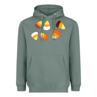 Sage candy corn Heavyweight Hoodie - linhVisuals