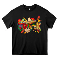 Black cinco de mayo pre k Heavy Core Tee - CowGirlArtShop