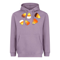 Lavender candy corn Heavyweight Hoodie - linhVisuals