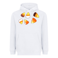 White candy corn Heavyweight Hoodie - linhVisuals