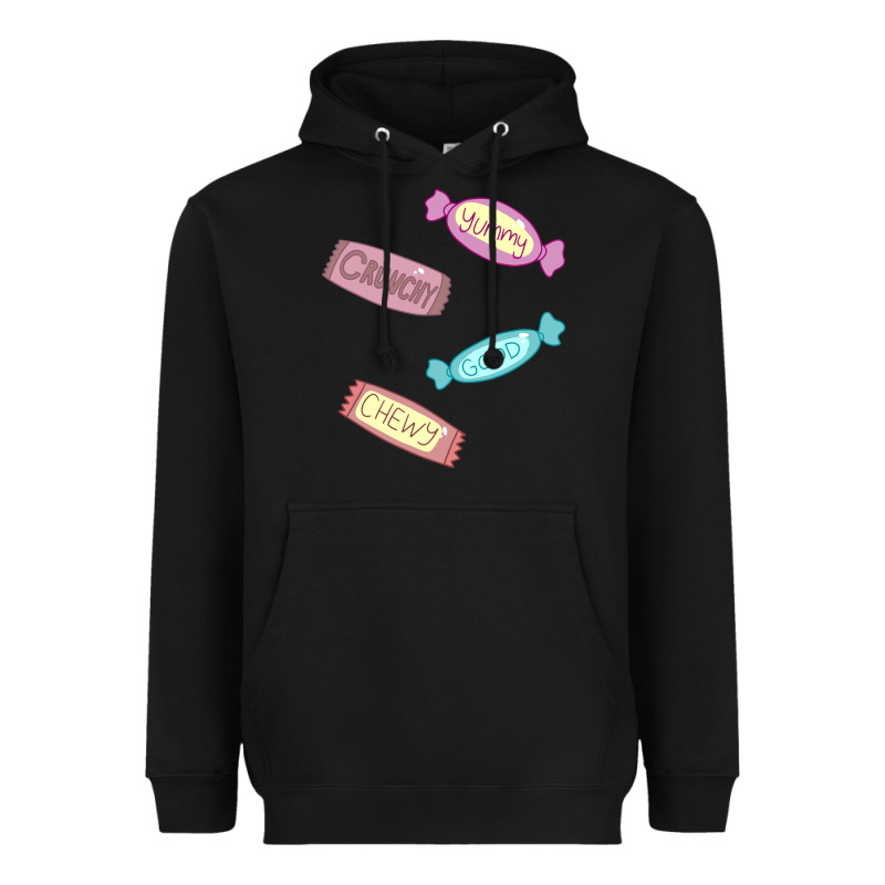 Candy Pieces Heavyweight Hoodie by linhVisuals | Teevron