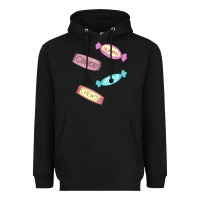 Black candy pieces Heavyweight Hoodie - linhVisuals