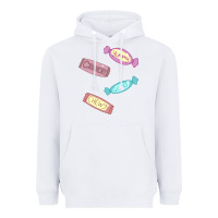 White candy pieces Heavyweight Hoodie - linhVisuals