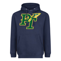 Navy penn trafford school district Heavyweight Hoodie - linhVisuals