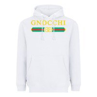 White gnocchi vintage Heavyweight Hoodie - linhVisuals