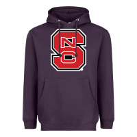 Plum north carolina state Heavyweight Hoodie - linhVisuals