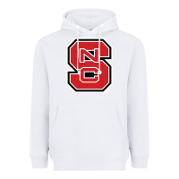 White north carolina state Heavyweight Hoodie - linhVisuals