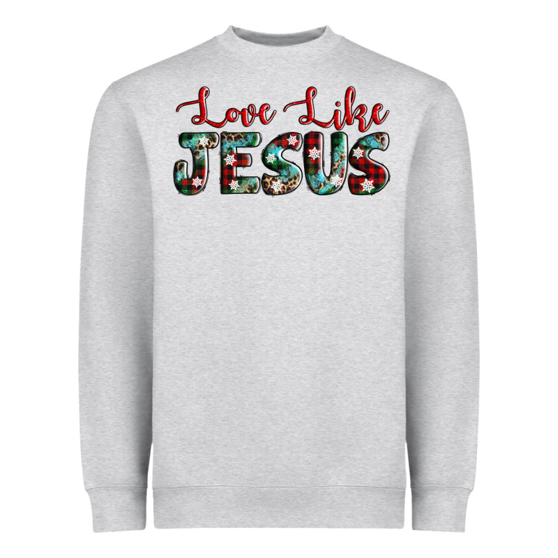 Love Like Jesus Heavyweight Sweatshirt by AdoDesignShop | Teevron