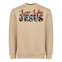 Mushroom love like jesus Heavyweight Sweatshirt - AdoDesignShop