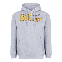 Heather Grey #bitburger Heavyweight Hoodie - linhVisuals
