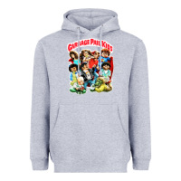 Heather Grey garbage pail kids Heavyweight Hoodie - linhVisuals