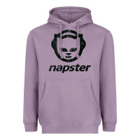 Lavender napster    napster Heavyweight Hoodie - linhVisuals