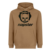 Toasted Coconut napster    napster Heavyweight Hoodie - linhVisuals