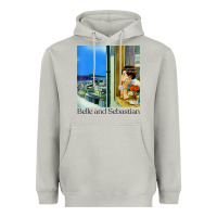 Moon Dust belle and sebastian 90s style fanart design Heavyweight Hoodie - linhVisuals