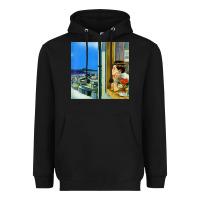 Black belle and sebastian 90s style fanart design Heavyweight Hoodie - linhVisuals