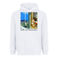 White belle and sebastian 90s style fanart design Heavyweight Hoodie - linhVisuals