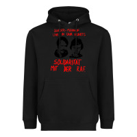 Black baader–meinhof raf original 70s design Heavyweight Hoodie - linhVisuals