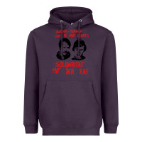 Plum baader–meinhof raf original 70s design Heavyweight Hoodie - linhVisuals
