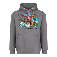 Storm nurse life western sunflower gemstone nurse Heavyweight Hoodie - JahusDesignShop