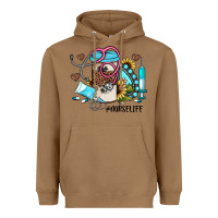 Toasted Coconut nurse life western sunflower gemstone nurse Heavyweight Hoodie - JahusDesignShop