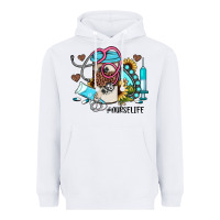 White nurse life western sunflower gemstone nurse Heavyweight Hoodie - JahusDesignShop