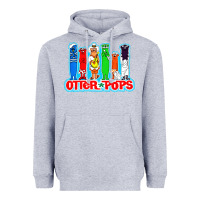 Heather Grey otter pops anime character Heavyweight Hoodie - linhVisuals