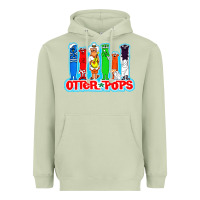 Matcha otter pops anime character Heavyweight Hoodie - linhVisuals