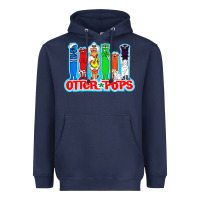 Navy otter pops anime character Heavyweight Hoodie - linhVisuals