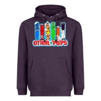 Plum otter pops anime character Heavyweight Hoodie - linhVisuals
