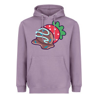 Lavender chocolate covered strawberry Heavyweight Hoodie - linhVisuals
