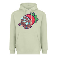 Matcha chocolate covered strawberry Heavyweight Hoodie - linhVisuals