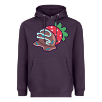 Plum chocolate covered strawberry Heavyweight Hoodie - linhVisuals