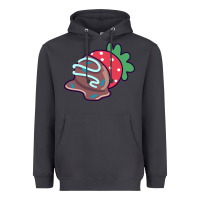 Smoke chocolate covered strawberry Heavyweight Hoodie - linhVisuals