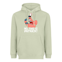 Matcha no this is patrick Heavyweight Hoodie - linhVisuals