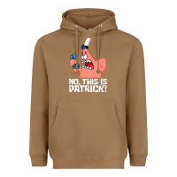 Toasted Coconut no this is patrick Heavyweight Hoodie - linhVisuals