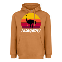 Meerkat retro vintage allegedly ostrich Heavyweight Hoodie - linhVisuals