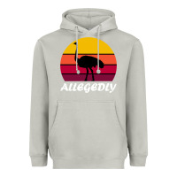 Moon Dust retro vintage allegedly ostrich Heavyweight Hoodie - linhVisuals