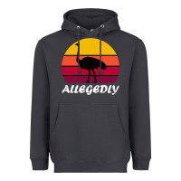 Smoke retro vintage allegedly ostrich Heavyweight Hoodie - linhVisuals