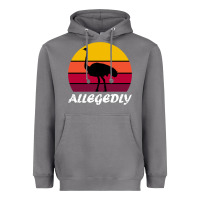 Storm retro vintage allegedly ostrich Heavyweight Hoodie - linhVisuals