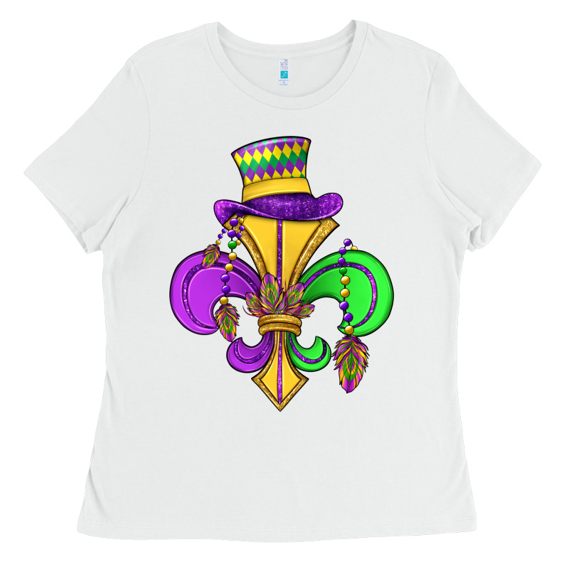 Fleur De Lis Ladies Tee by OliviaCreatesArt | Teevron