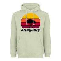 Matcha retro vintage allegedly ostrich Heavyweight Hoodie - linhVisuals