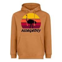 Meerkat retro vintage allegedly ostrich Heavyweight Hoodie - linhVisuals
