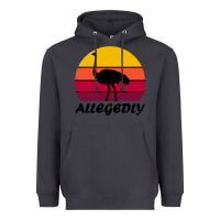 Smoke retro vintage allegedly ostrich Heavyweight Hoodie - linhVisuals