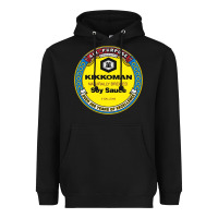 Black all purpose kikkoman Heavyweight Hoodie - linhVisuals