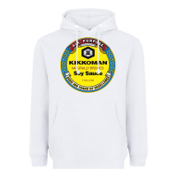 White all purpose kikkoman Heavyweight Hoodie - linhVisuals