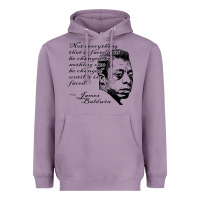 Lavender james baldwin Heavyweight Hoodie - linhVisuals