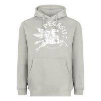 Moon Dust ivory pegasus Heavyweight Hoodie - linhVisuals