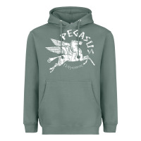 Sage ivory pegasus Heavyweight Hoodie - linhVisuals